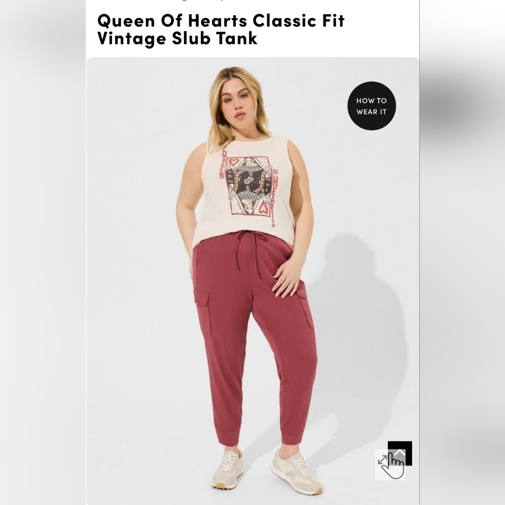 Torrid Queen of Hearts Tshirt 4x